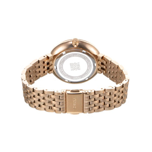 Orzu Watches - ORZU Multifunction Rose Gold Dial Women's Watch
