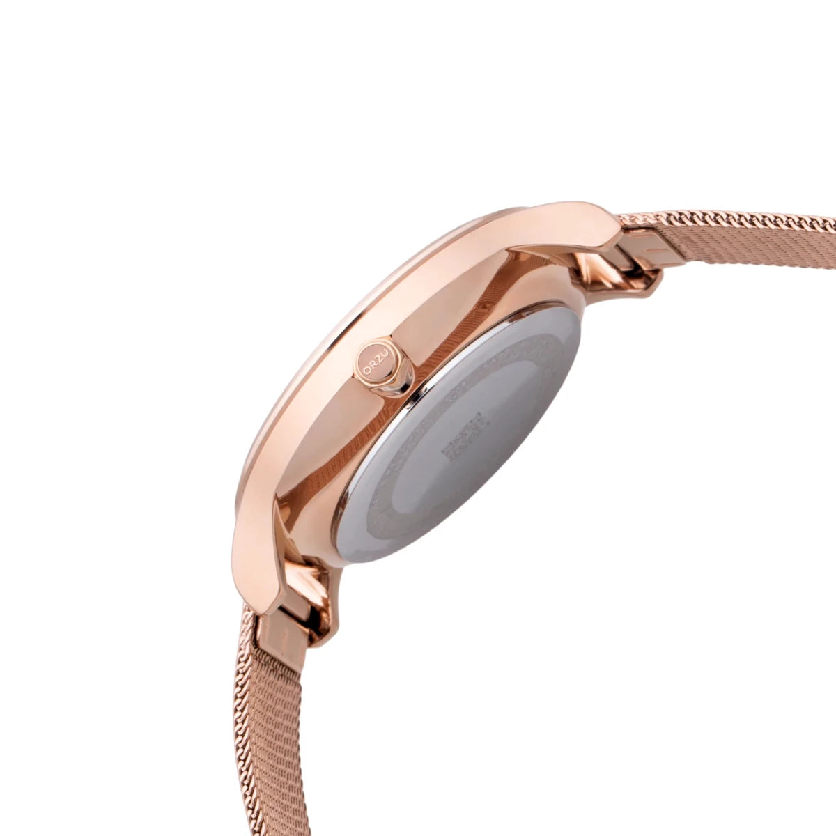Orzu Watches - ORZU Multifunction Rose Gold Dial Women's Watch