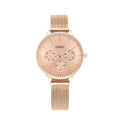 Orzu Watches - ORZU Multifunction Rose Gold Dial Women's Watch