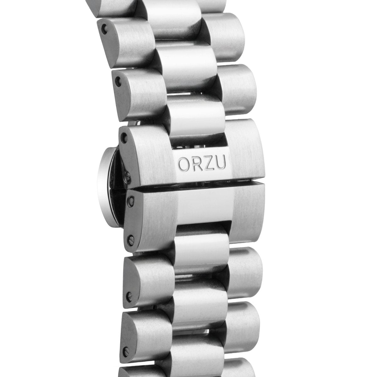 Orzu Watches - ORZU Multifunction Silver Dial Men's Watch