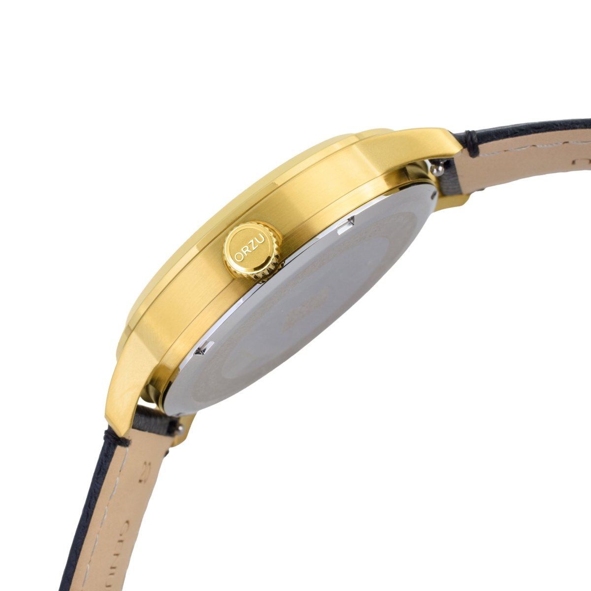Orzu Watches - ORZU Multifunction Silver Dial Men's Watch