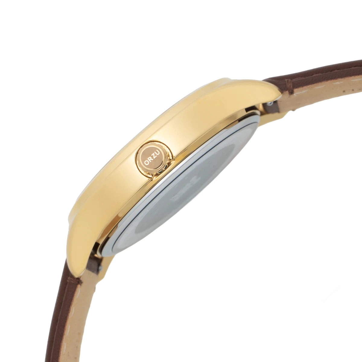 Orzu Watches - ORZU Multifunction White Dial Men's Watch
