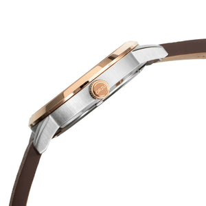 Orzu Watches - Pearl White Multifunction - Interchangeable Leather Strap