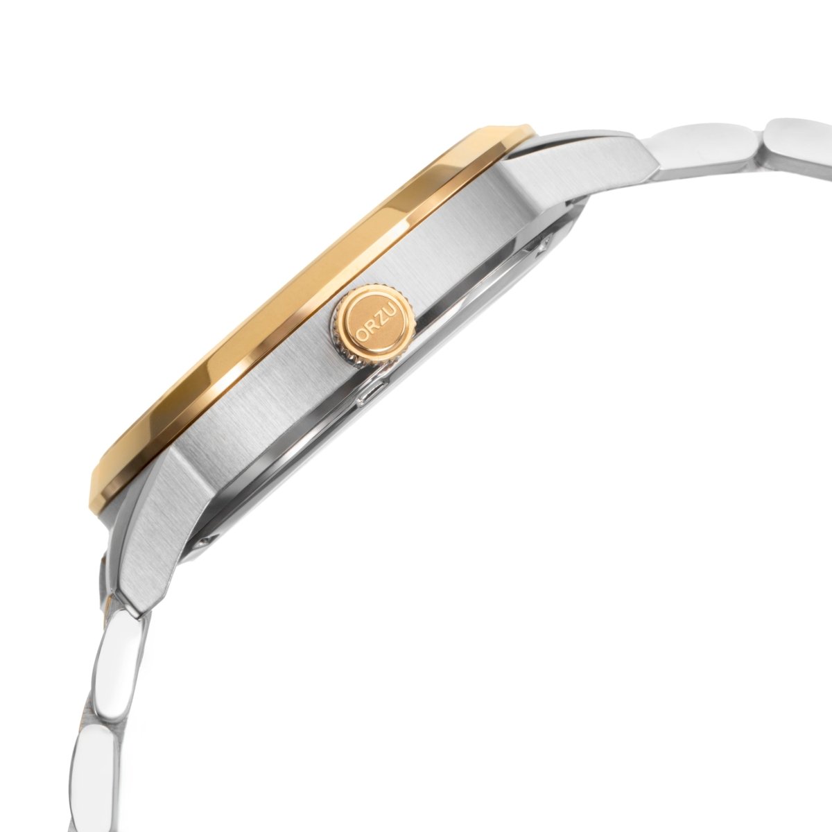 Orzu Watches - Pearl White Multifunction - Solid Stainless Steel