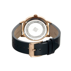 Orzu Watches - Prussian Blue Multifunction - Interchangeable Leather Strap