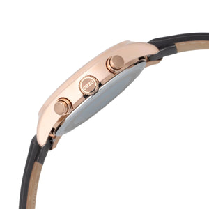 Orzu Watches - Rose Gold Case With Blue Dial Solid Watch