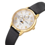 Silver Multifunction - Interchangeable Leather Strap